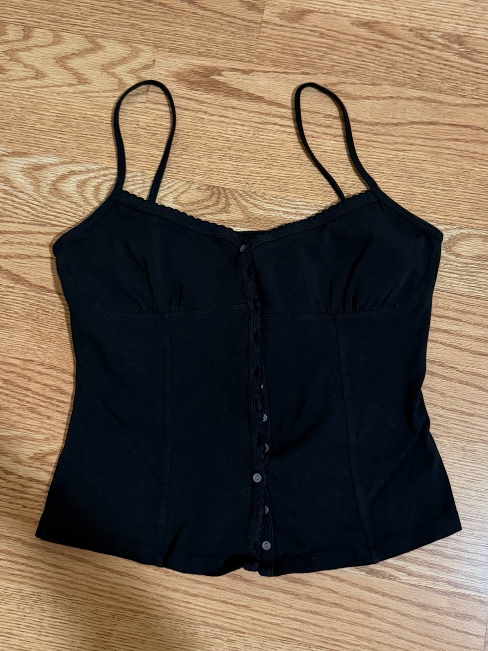 Brandy Melville button tank top
